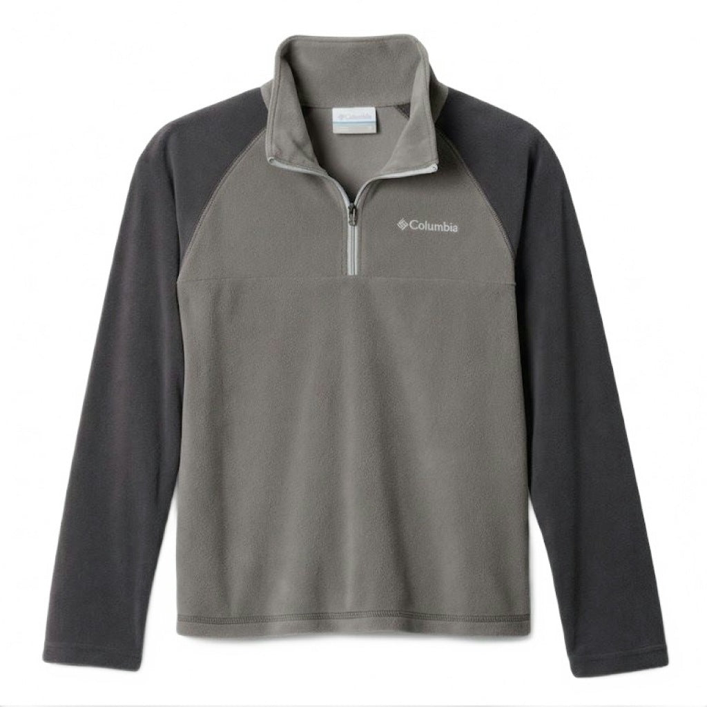 COLUMBIA GLACIAL HALF ZIP en color GRIS (4)