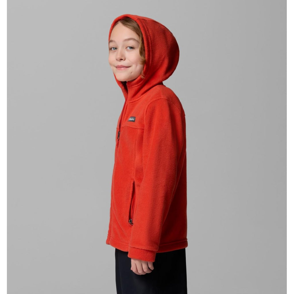 COLUMBIA STEENS II FLEECE HOODIE en color ROJO (6)