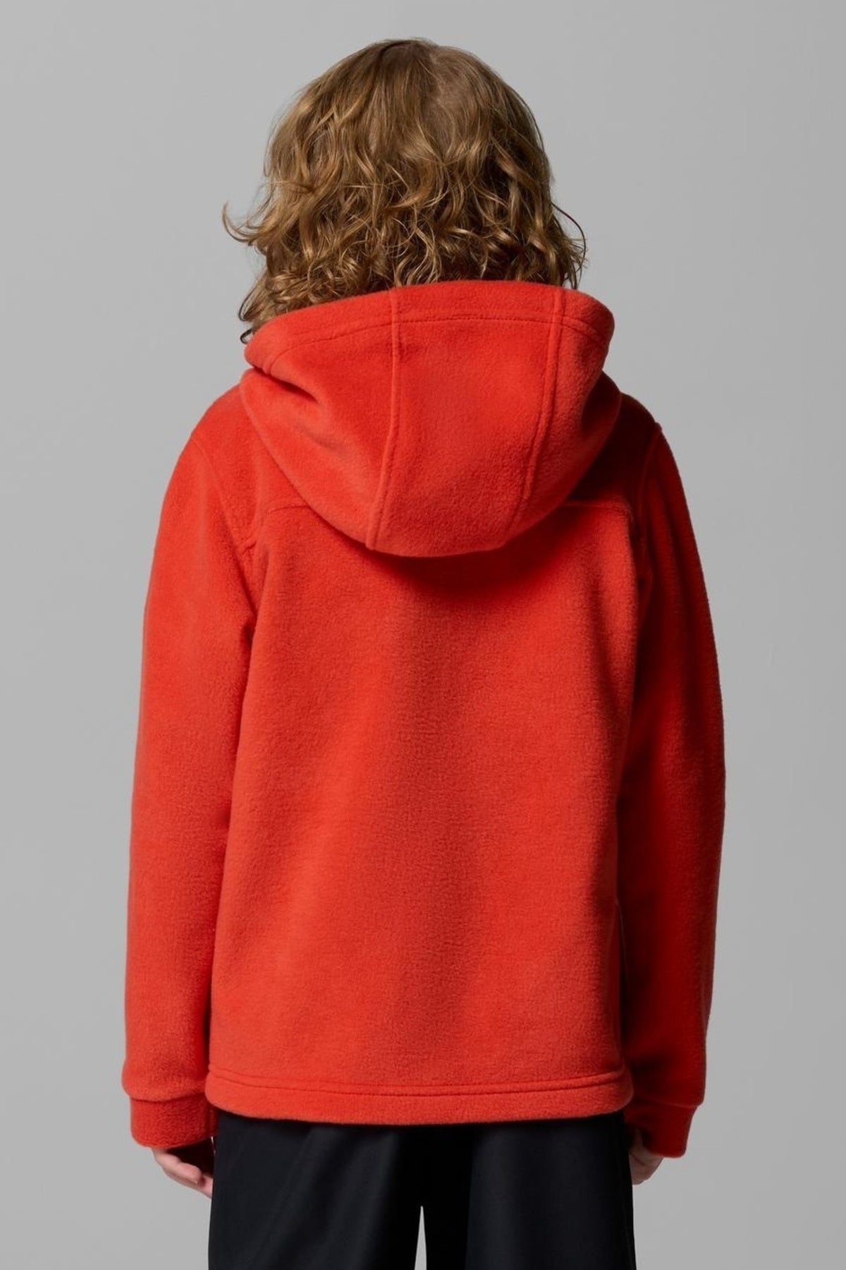 COLUMBIA STEENS II FLEECE HOODIE en color ROJO (2)