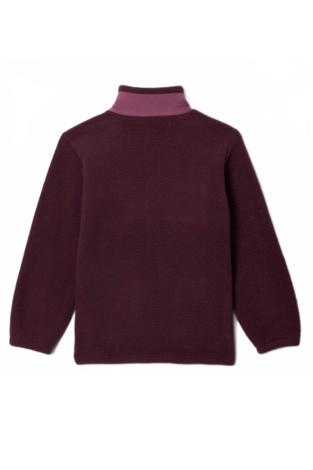 COLUMBIA U JASPER RIDGE PEBBLED FLEECE FZ en color BURDEOS (2)
