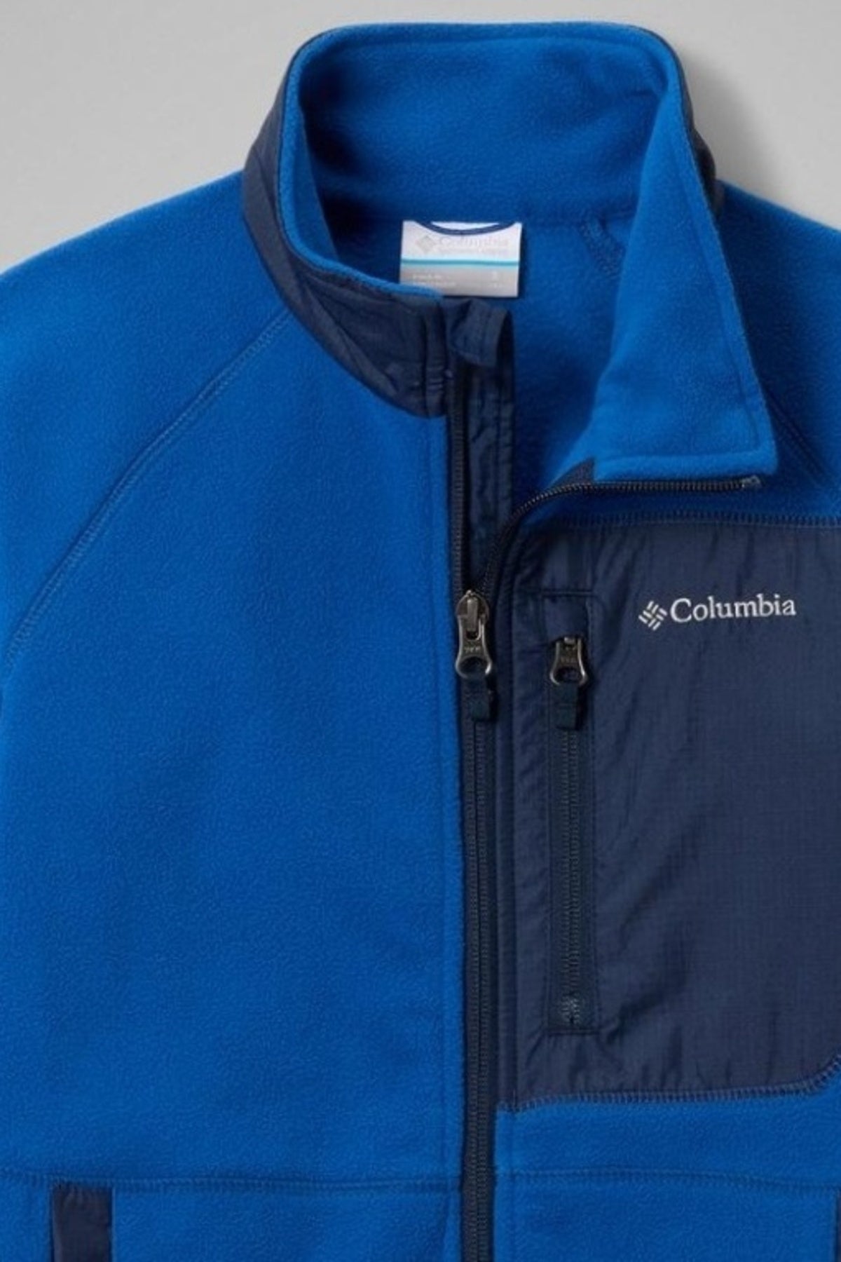 COLUMBIA FAST TREK V FULL ZIP en color AZUL (3)