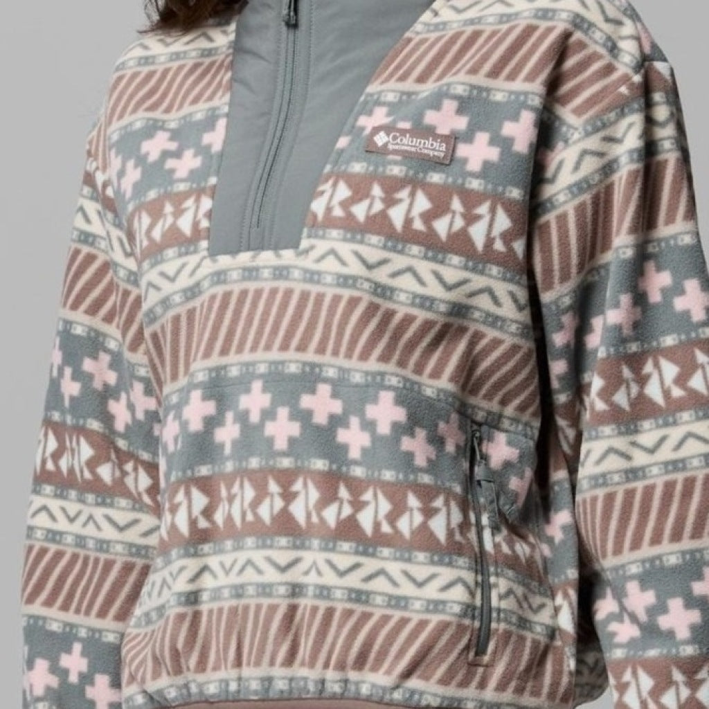 COLUMBIA SEQUOIA GROVE II PRINTED HALF ZIP en color MULTICOLOR (6)