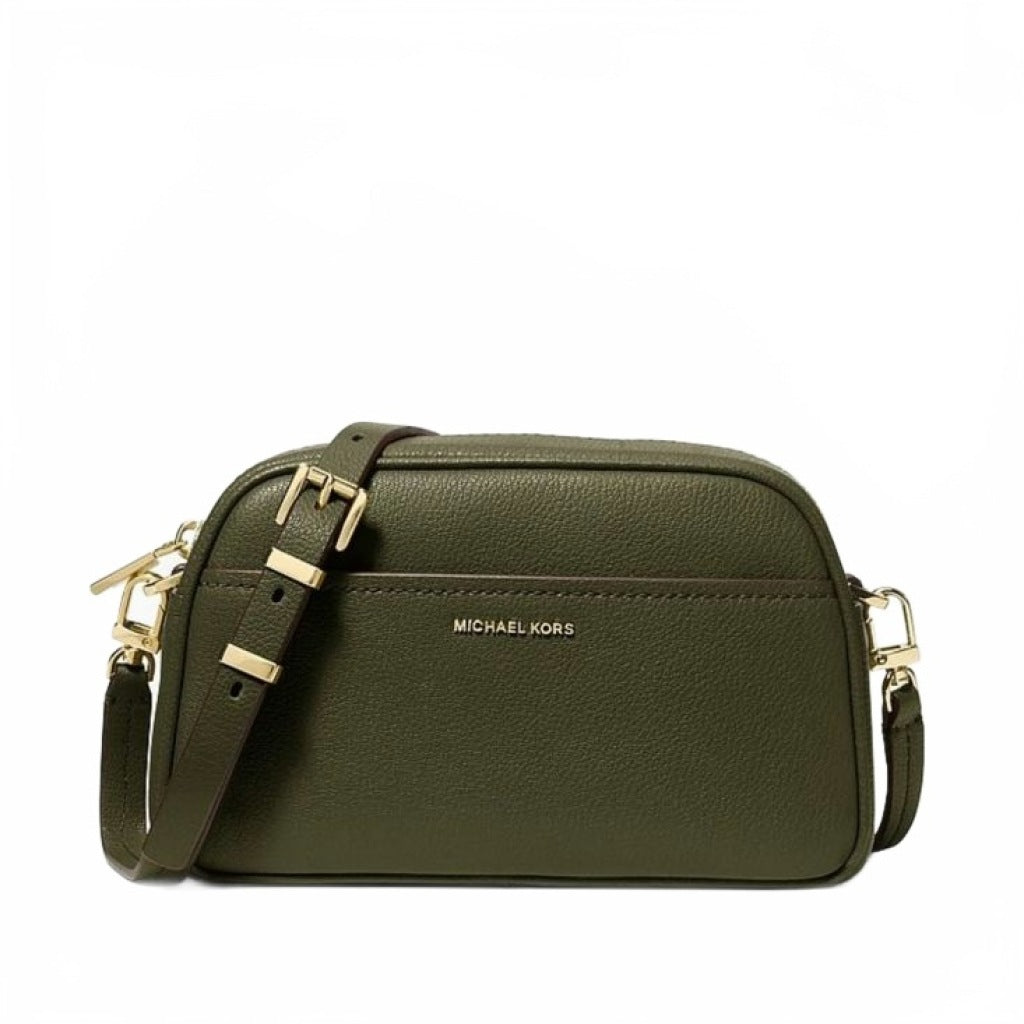 MICHAEL KORS FGJCL JET SET SM CAMERA XBODY en color VERDE (4)