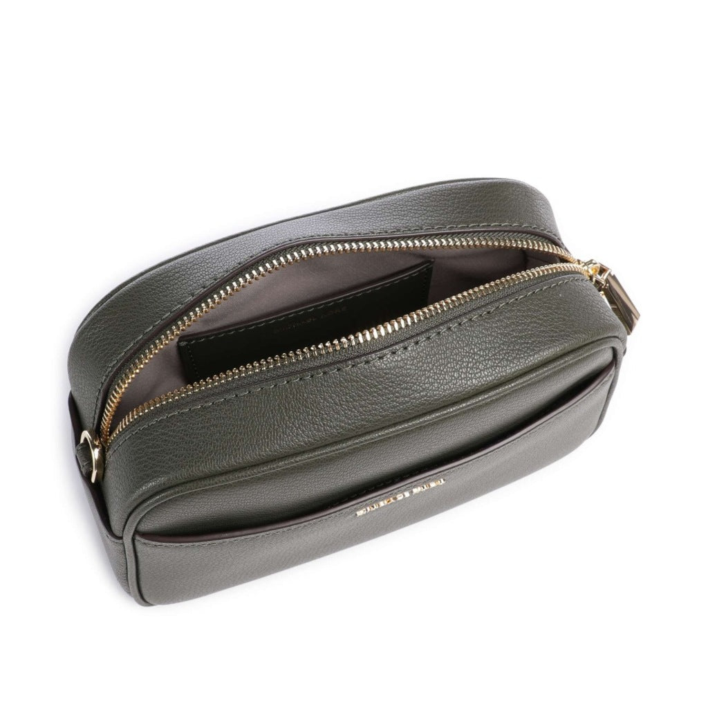 MICHAEL KORS FGJCL JET SET SM CAMERA XBODY en color VERDE (6)