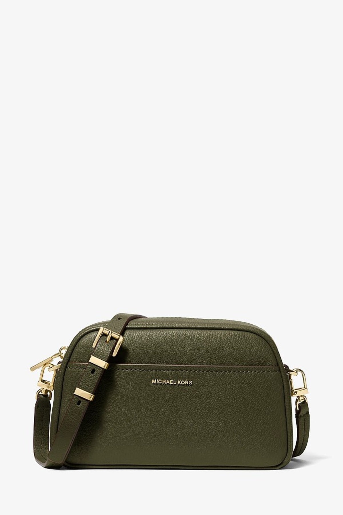 MICHAEL KORS FGJCL JET SET SM CAMERA XBODY en color VERDE (1)