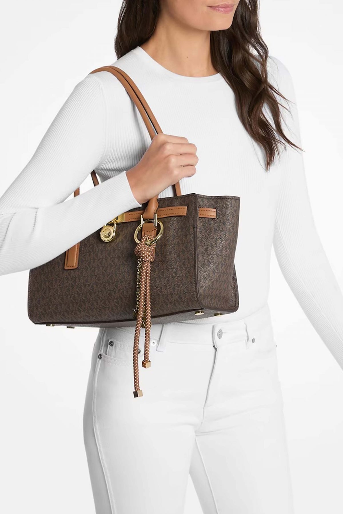 MICHAEL KORS HAMILTON MODERNE en color MARRON (3)