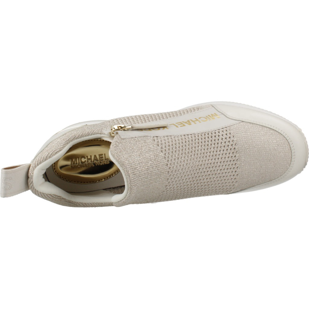 MICHAEL KORS WILLIS WEDGE TRAINER en color BLANCO (7)