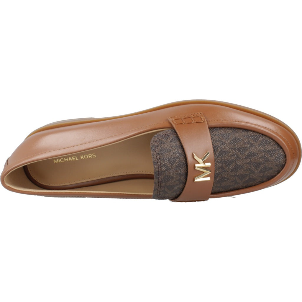 MICHAEL KORS LEX LOAFER en color MARRON (7)