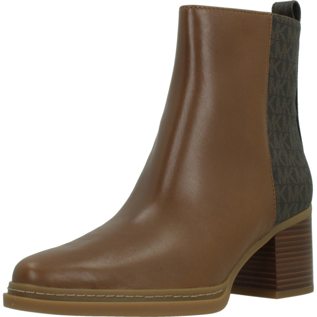 MICHAEL KORS FLXMEL LEX BOOTIE en color MARRON CLARO (1)