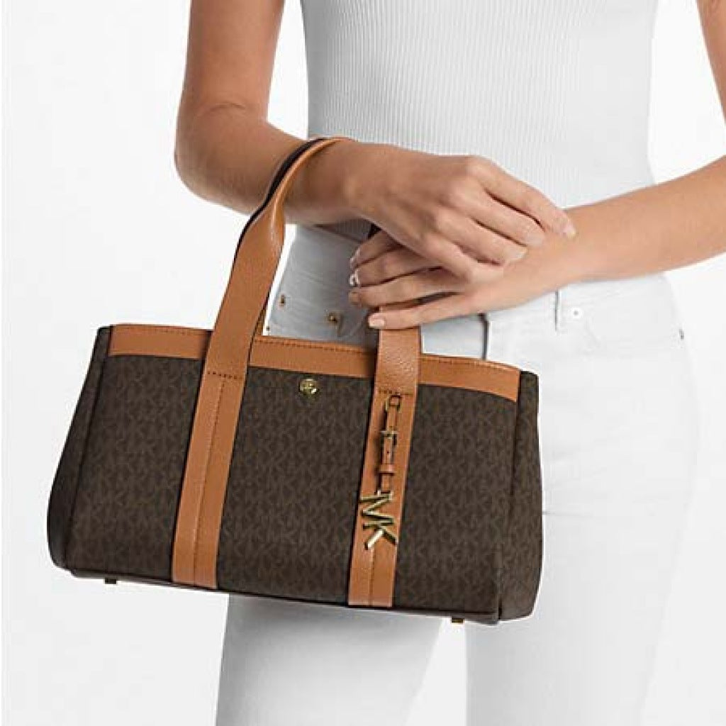 MICHAEL KORS ROMEE en color MARRON (6)