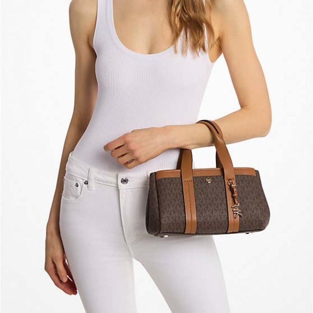 MICHAEL KORS ROMEE en color MARRON (3)