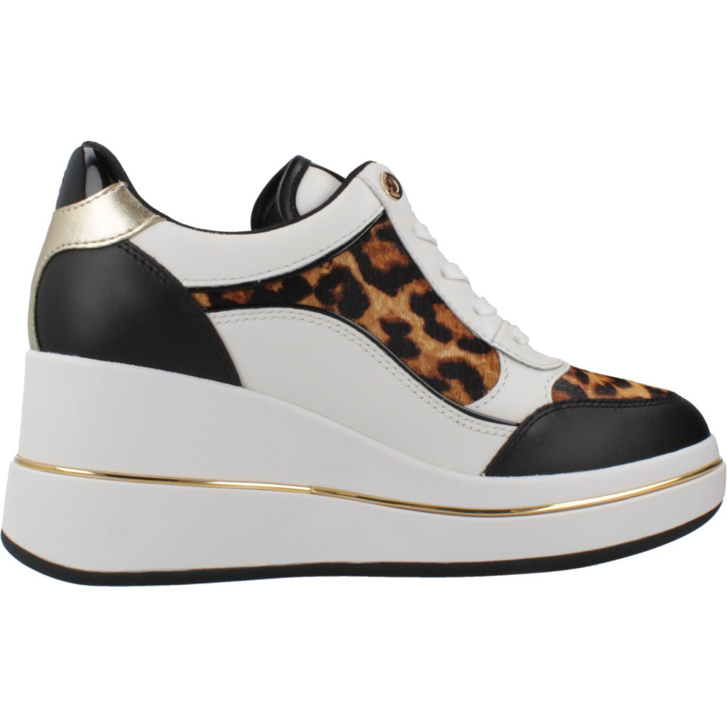 MICHAEL KORS EMMY WEDGE TRAINER en color ANIMAL PRINT (4)