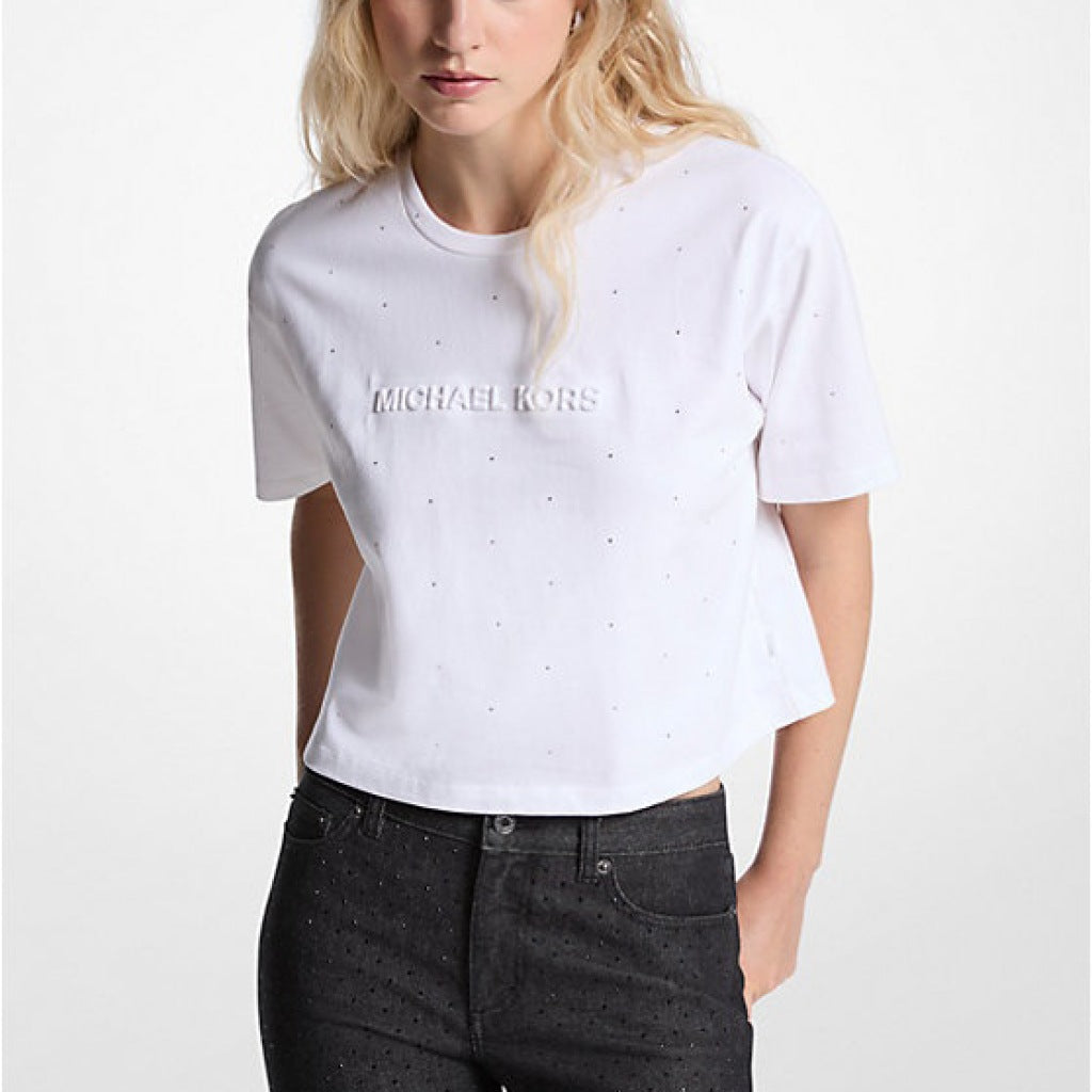 MICHAEL KORS MK RHNSTONE T en color BLANCO (3)
