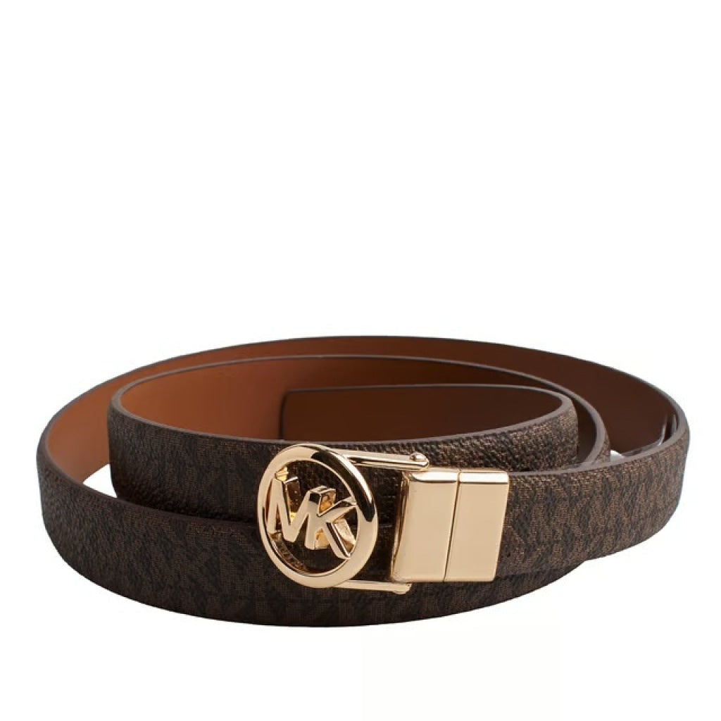 MICHAEL KORS MM REVERSIBLE BELT en color MARRON (1)