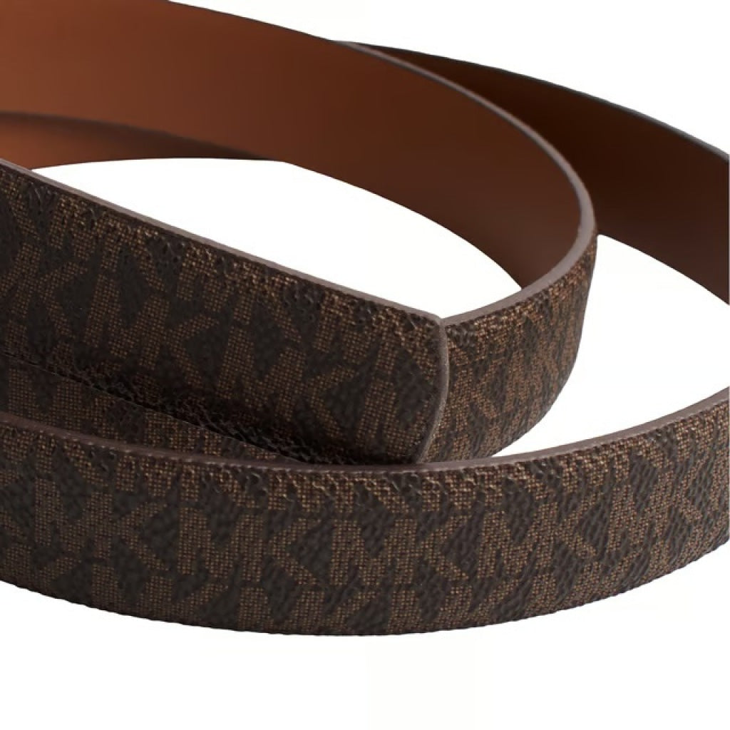 MICHAEL KORS MM REVERSIBLE BELT en color MARRON (2)