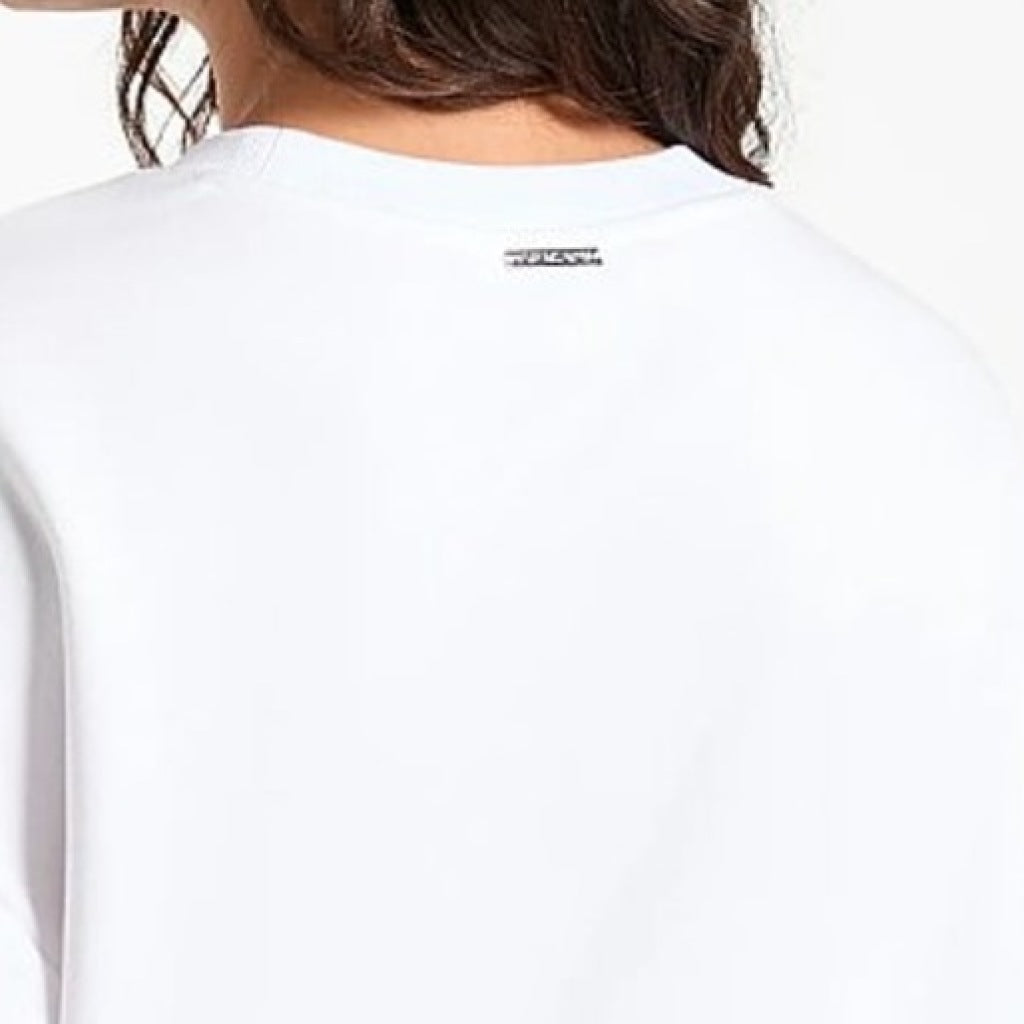 MICHAEL KORS MRZMY MK SHDW EMBSSED LOGO en color BLANCO (5)