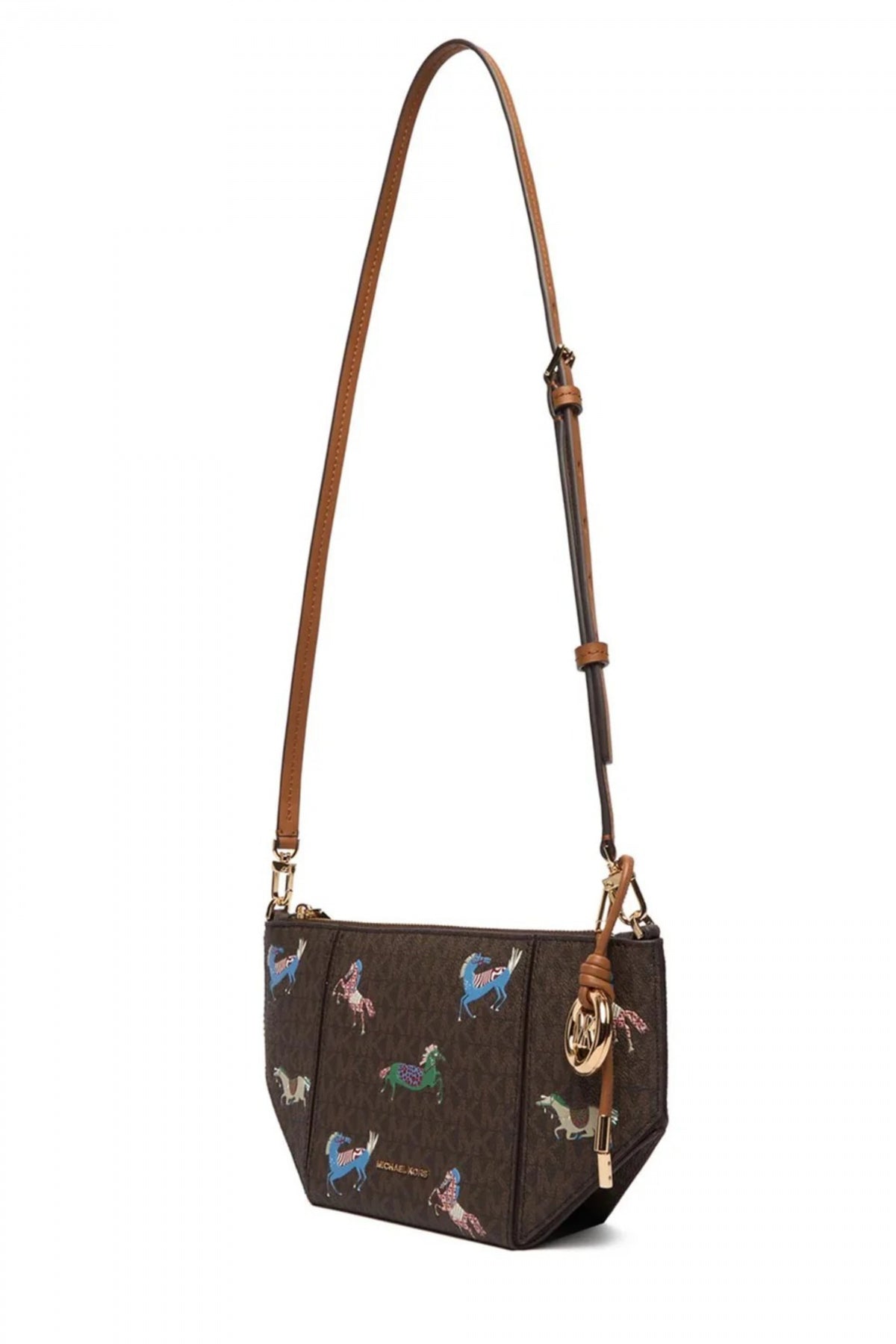 MICHAEL KORS JORDI SM TZ XBODY en color MARRON (4)