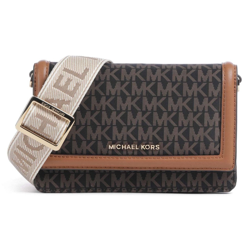 MICHAEL KORS JET SET SM PHONE WBG XBO en color MARRON (4)