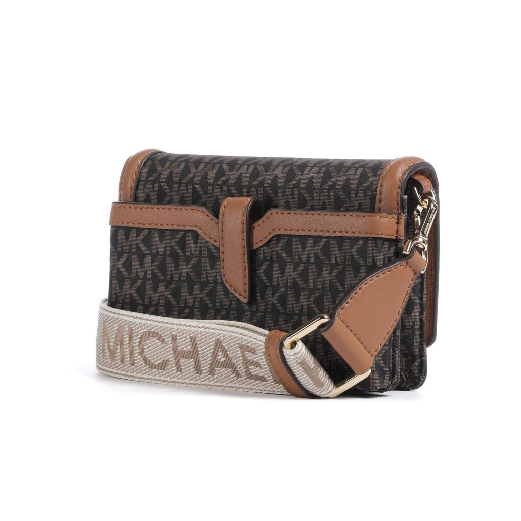 MICHAEL KORS JET SET SM PHONE WBG XBO en color MARRON (5)
