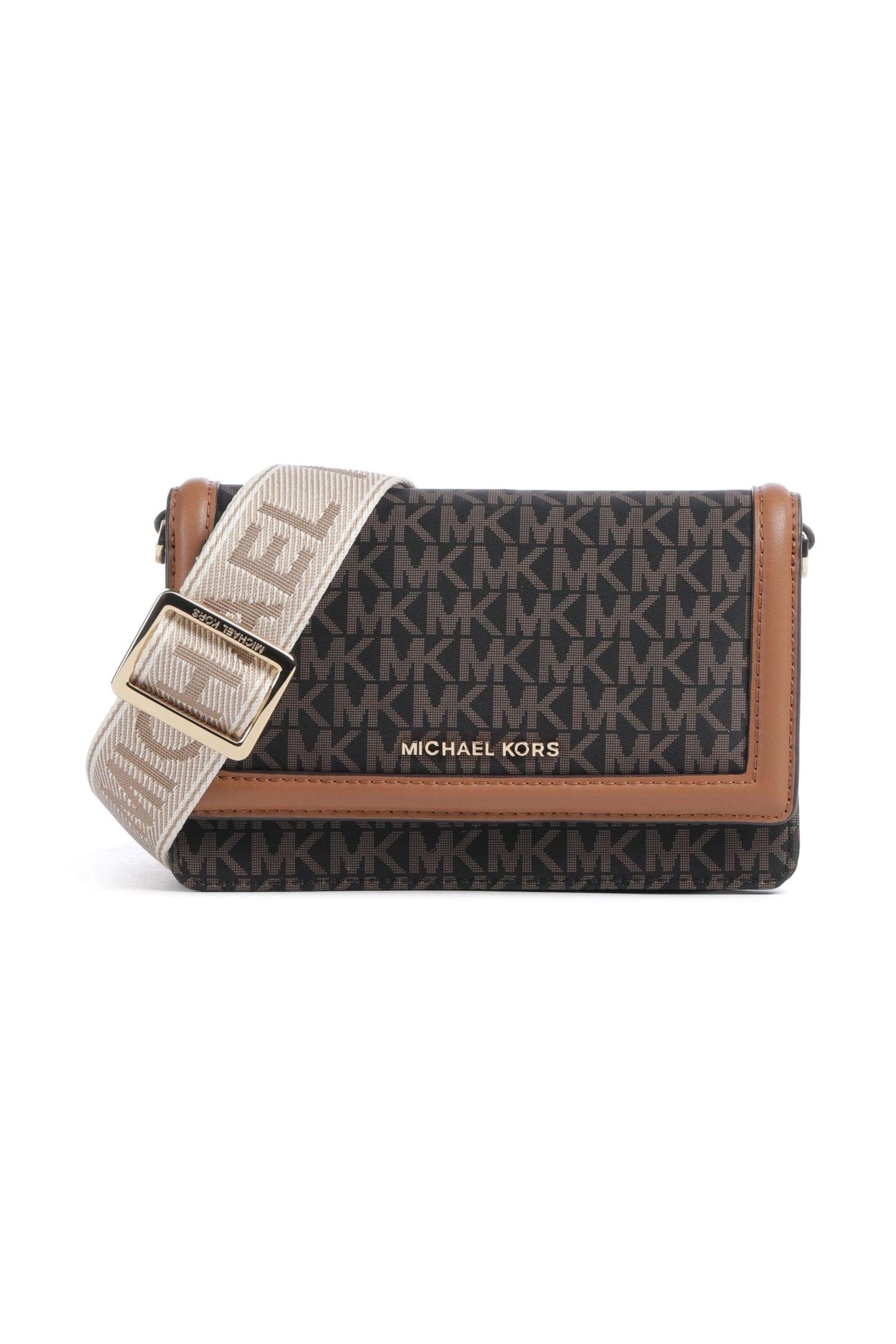 MICHAEL KORS JET SET SM PHONE WBG XBO en color MARRON (3)