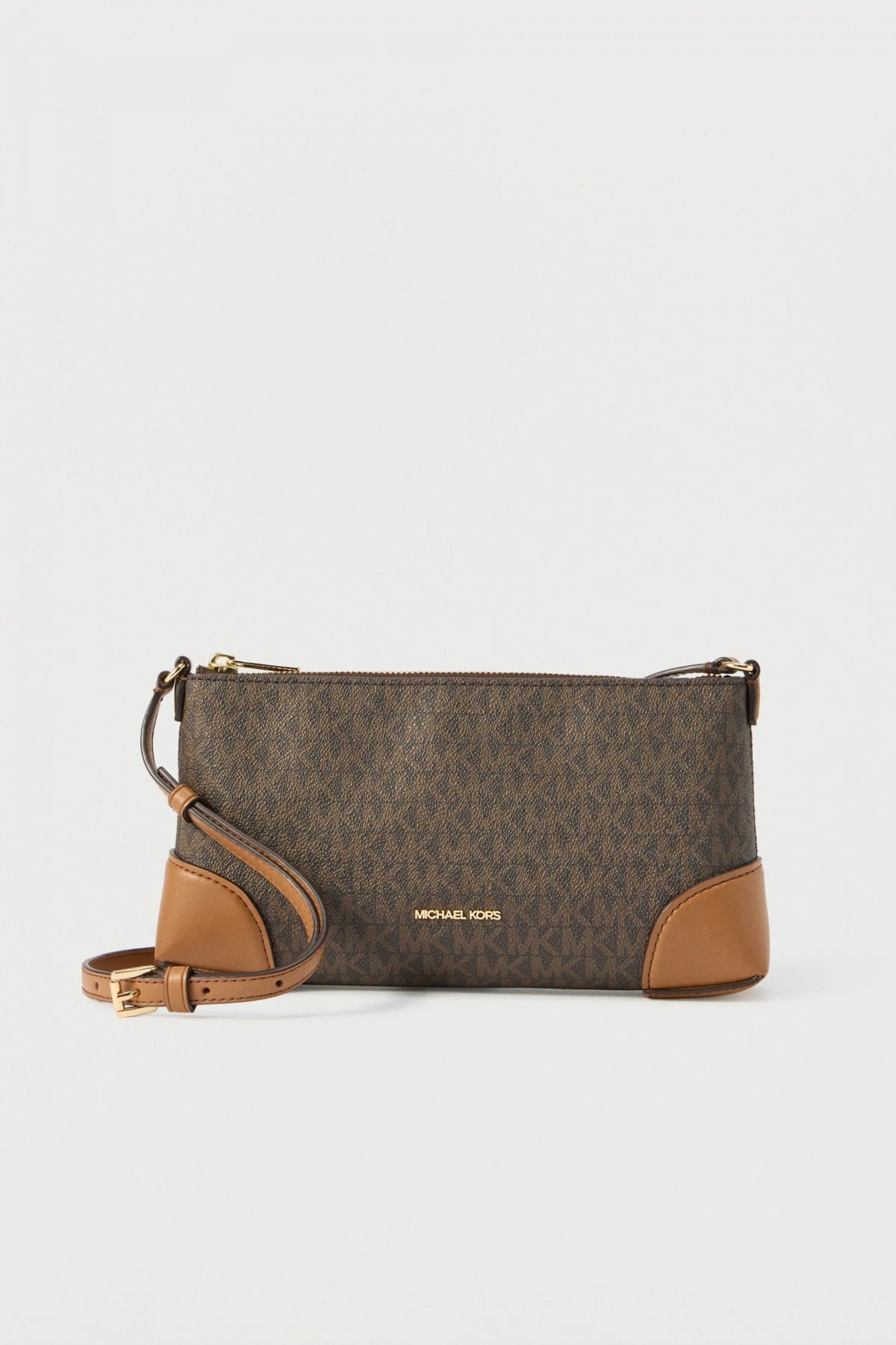 MICHAEL KORS MURPHY SM EW ZIP XBODY en color MARRON (1)