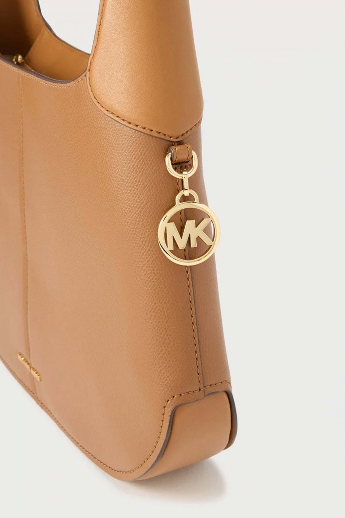 MICHAEL KORS ALICE LG TZ SHLDR en color MARRON (4)