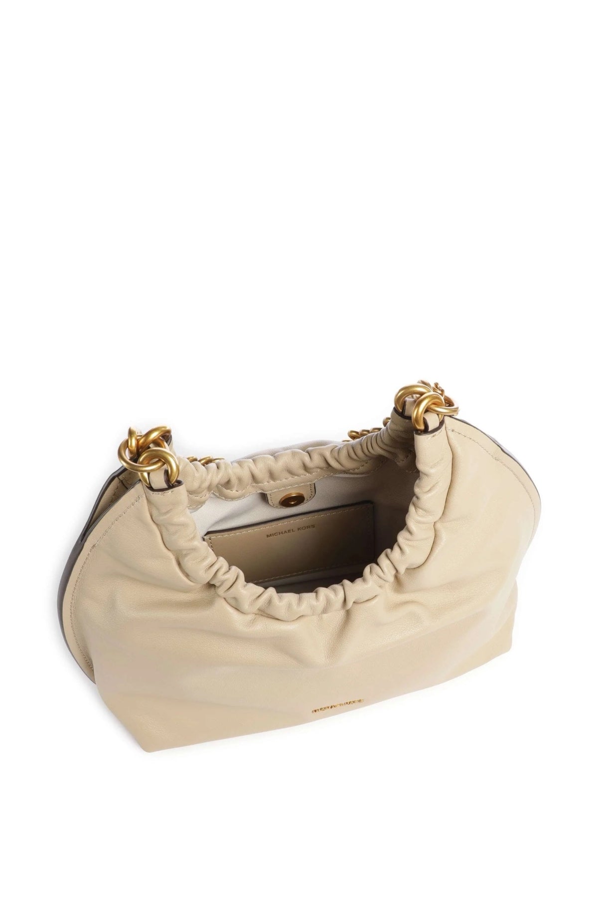 MICHAEL KORS SACL INDIE MD CINCH POUCHETTE en color BEIS (2)