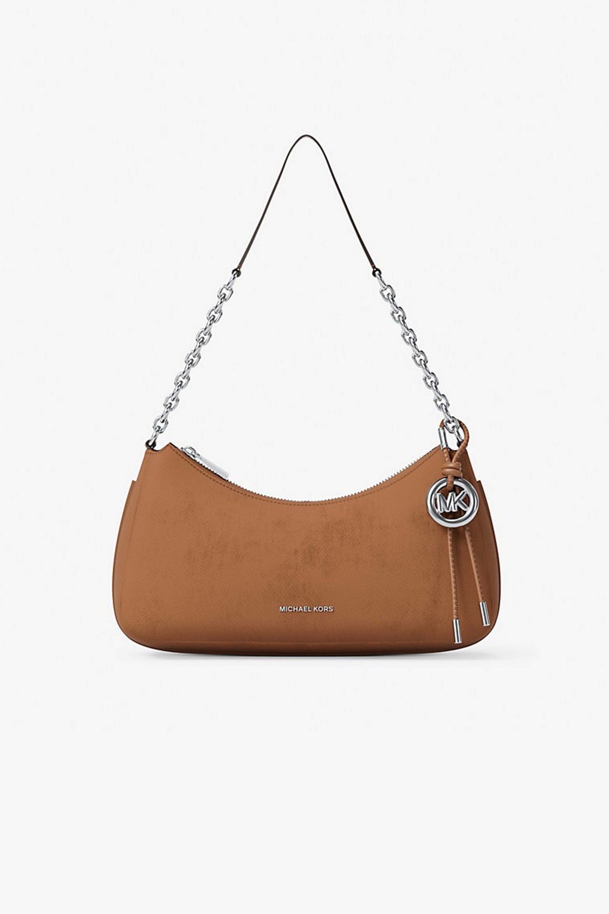 MICHAEL KORS MD CHAIN POUCHETTE en color MARRON (2)