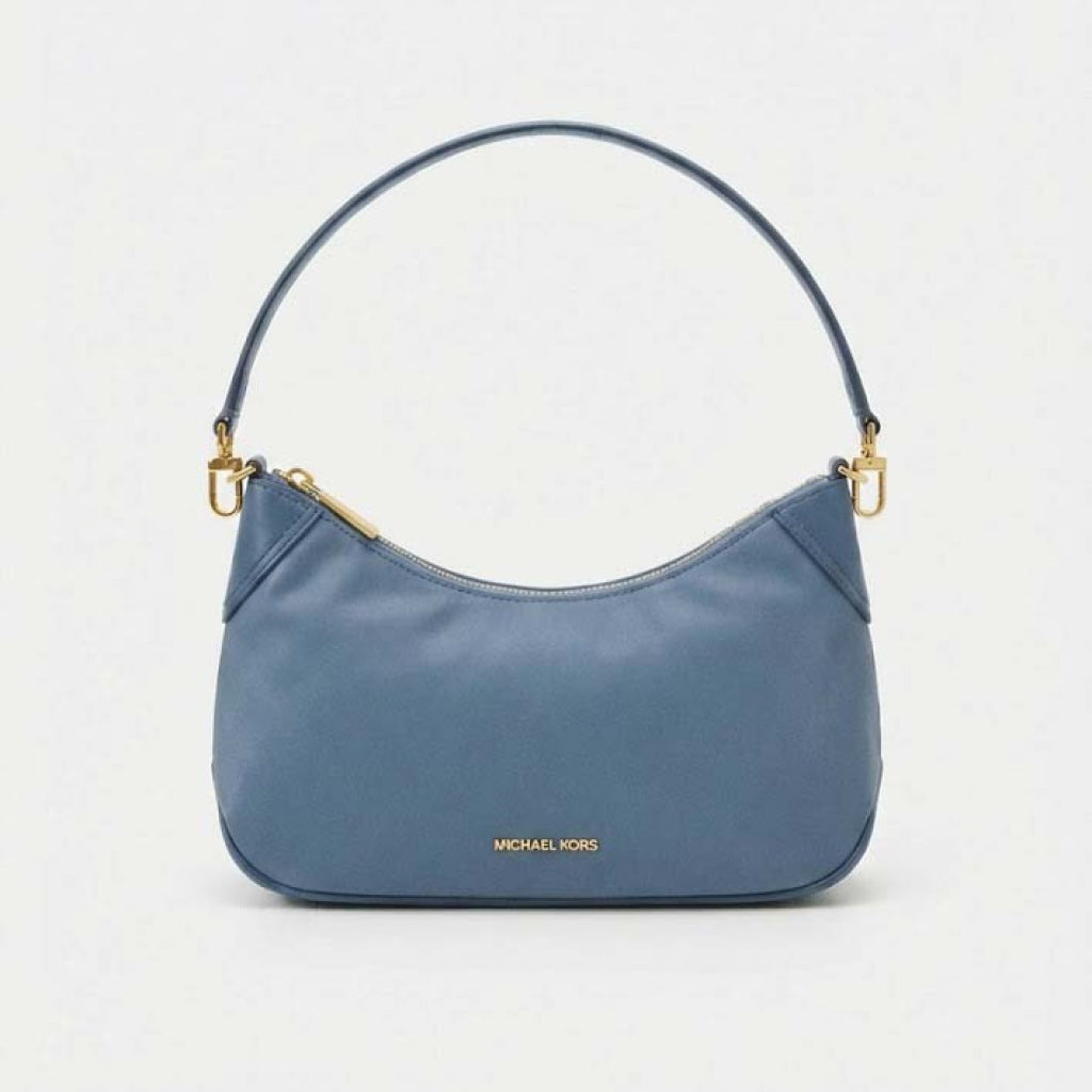 MICHAEL KORS POUCHETTE XBODY en color AZUL (4)