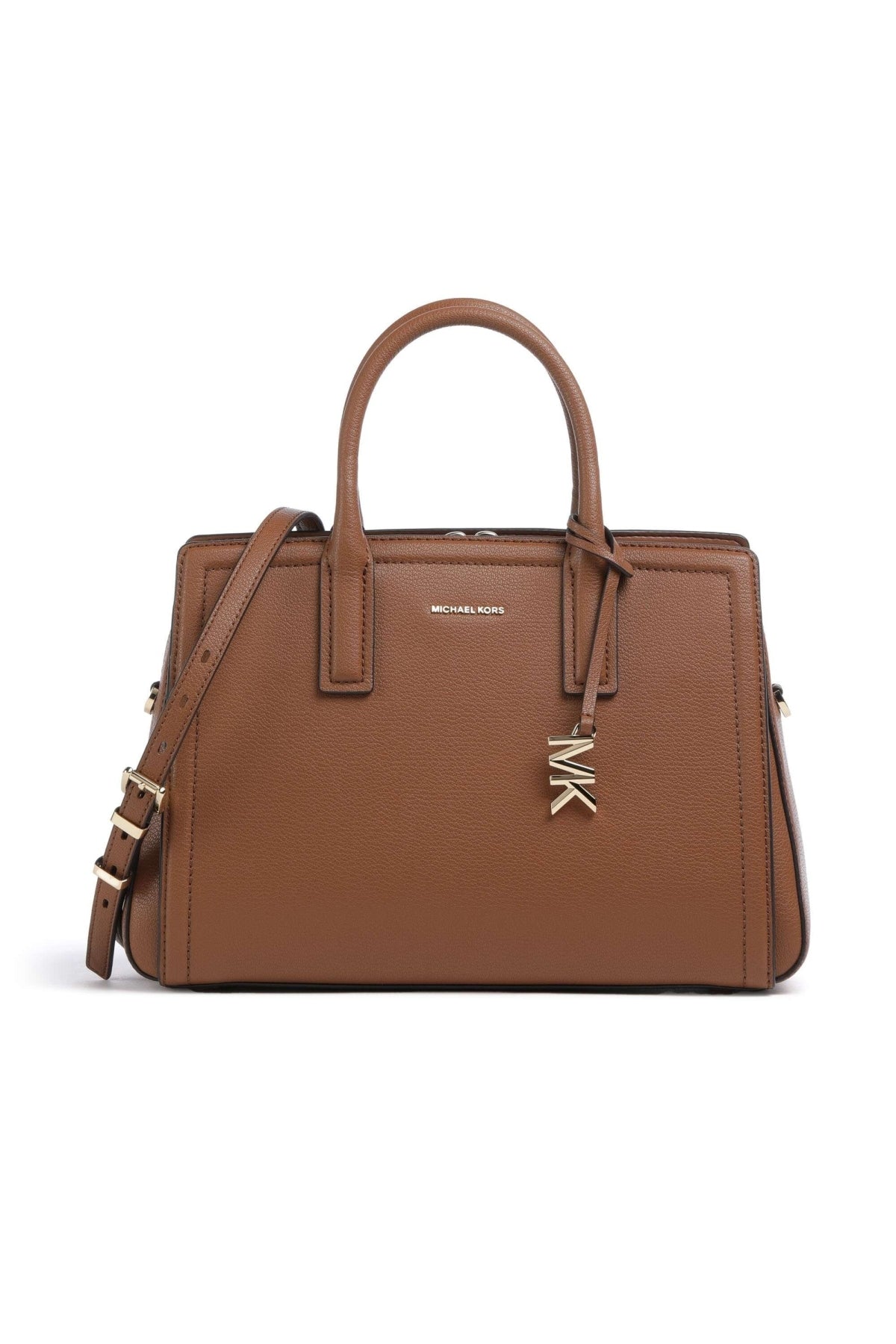 MICHAEL KORS RGISL MD SATCHEL en color MARRON (1)