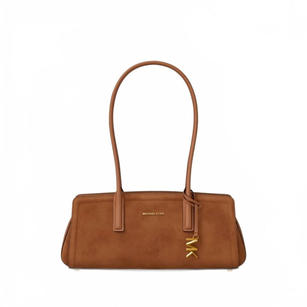 MICHAEL KORS TAITS SM EW SHOULDER TOTE en color MARRON (4)