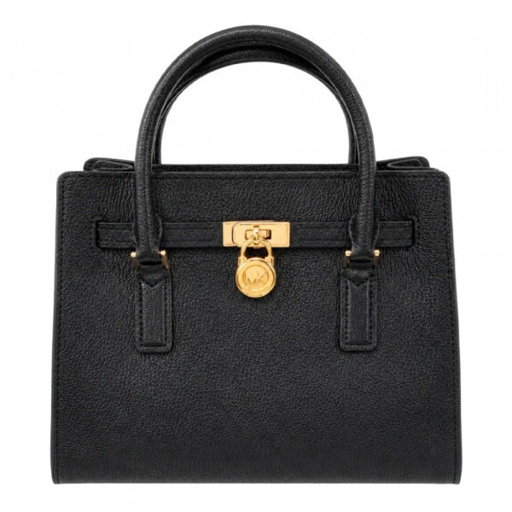 MICHAEL KORS TGNXSL SM SATCHEL en color NEGRO (4)