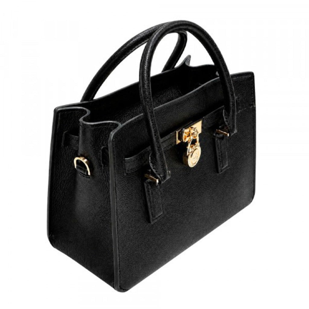 MICHAEL KORS TGNXSL SM SATCHEL en color NEGRO (5)