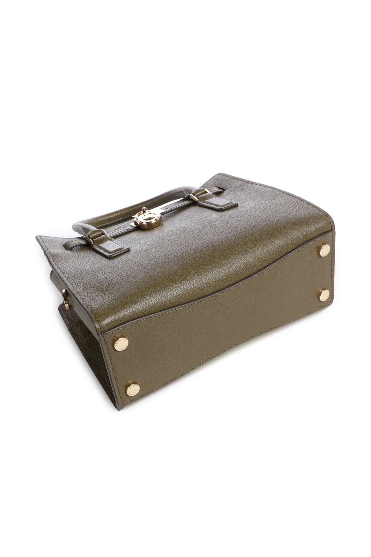 MICHAEL KORS TGNXSL SM SATCHEL en color VERDE (2)