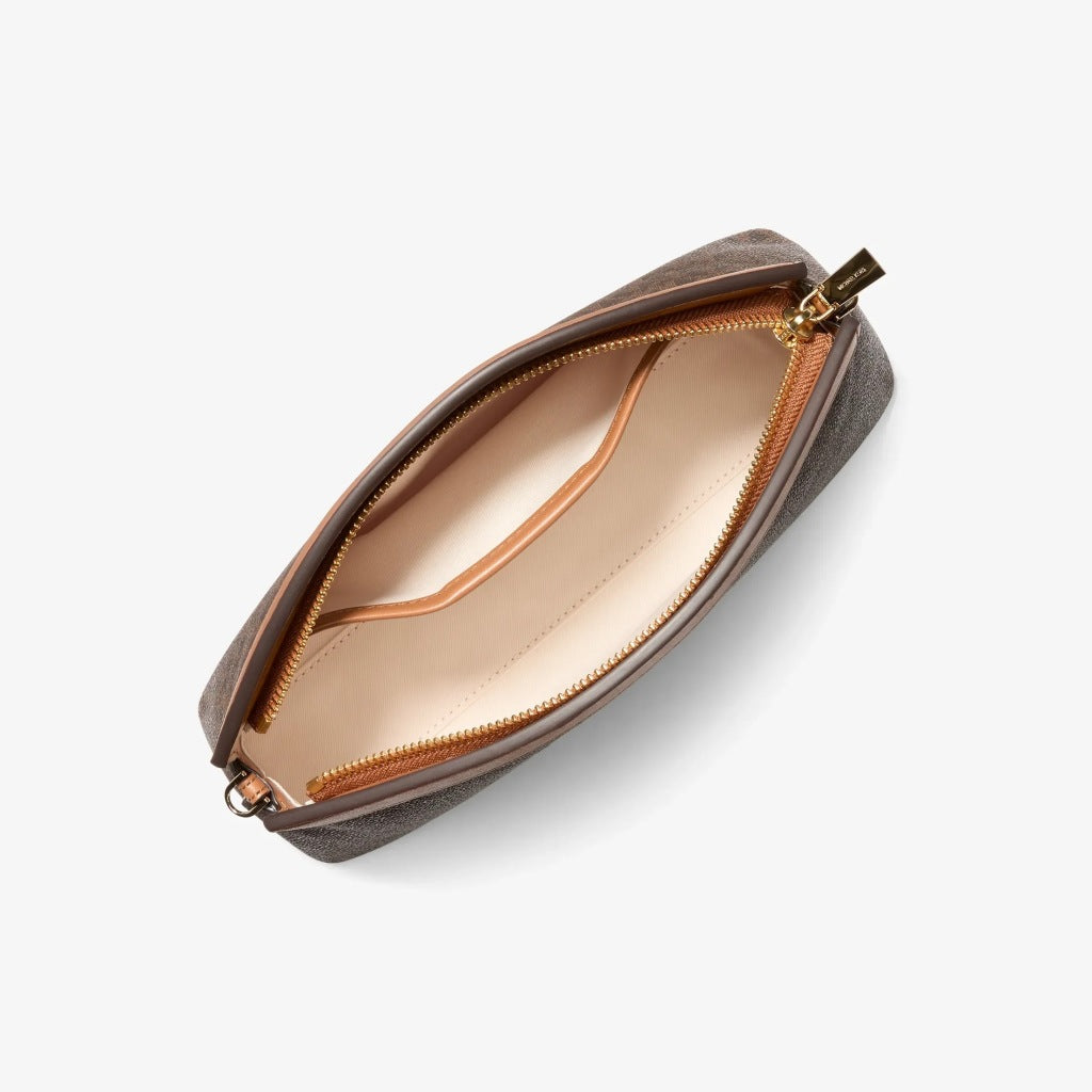 MICHAEL KORS SGCB SM DOME CHN CLUTCH XBODY en color MARRON (5)