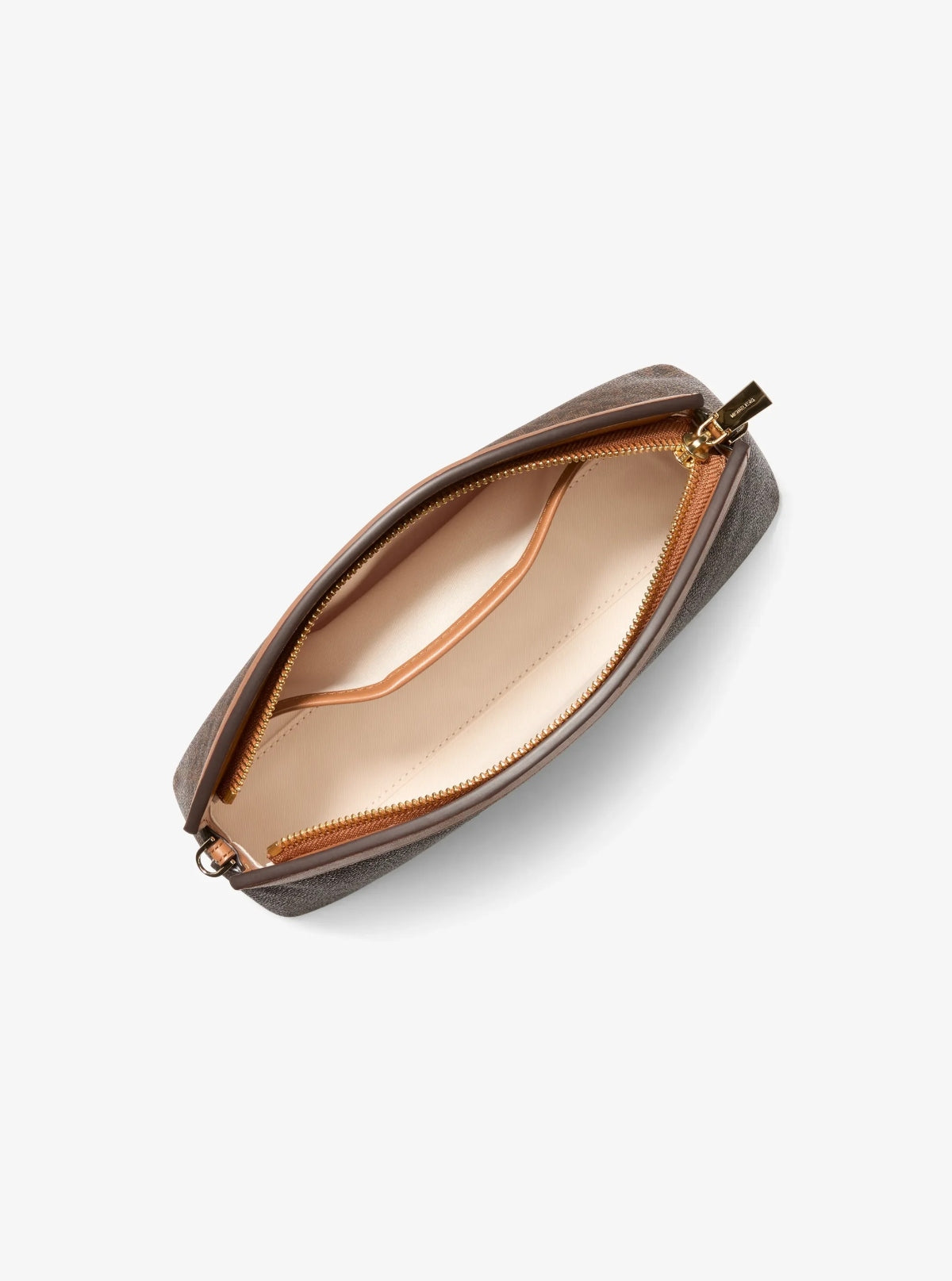 MICHAEL KORS SGCB SM DOME CHN CLUTCH XBODY en color MARRON (2)