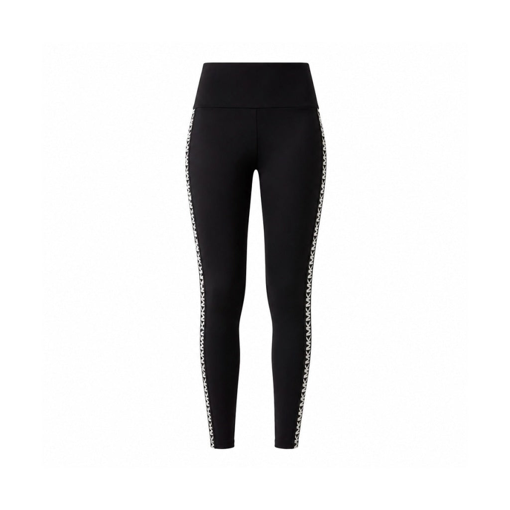 MICHAEL KORS MTIKND TAPE HIGH WST LEGGING en color NEGRO (4)