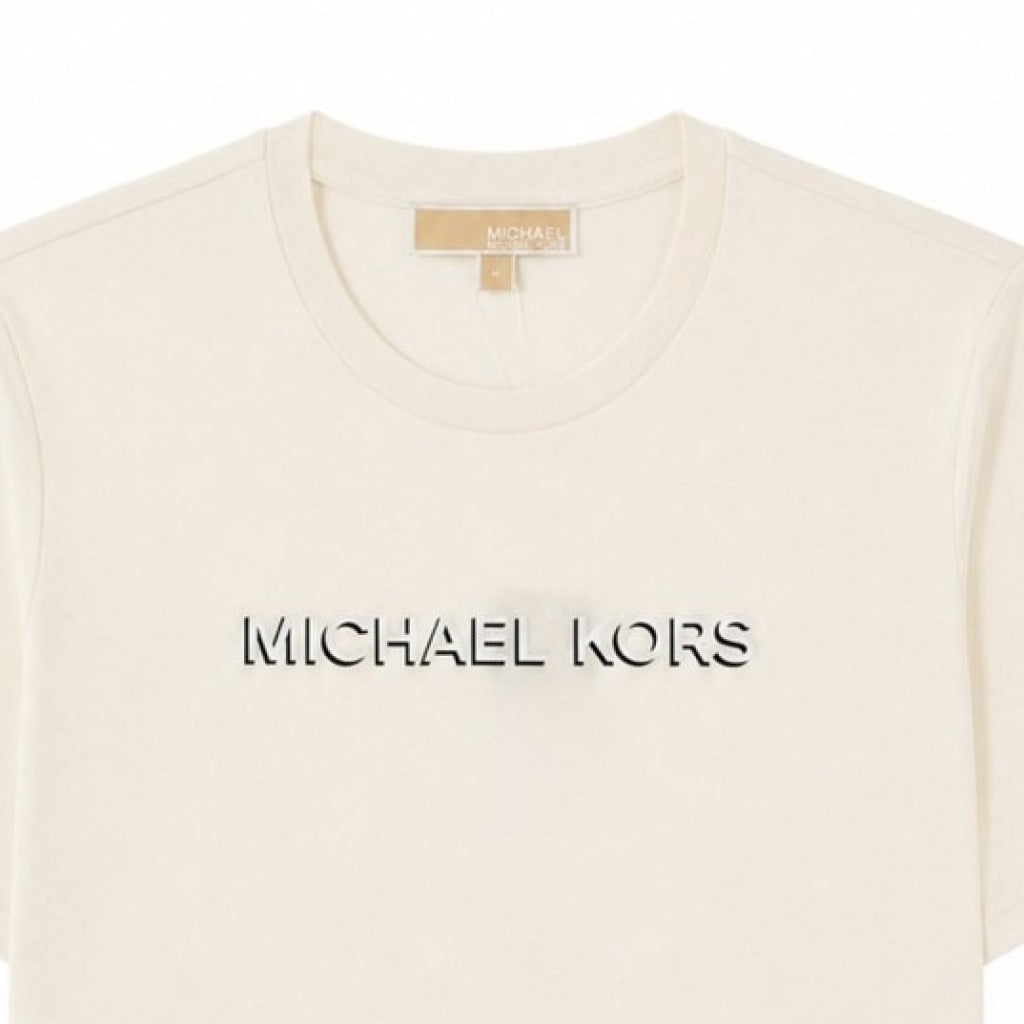 MICHAEL KORS MTJ MK SHDW EMBSSED LOGO TEE en color BLANCO (6)