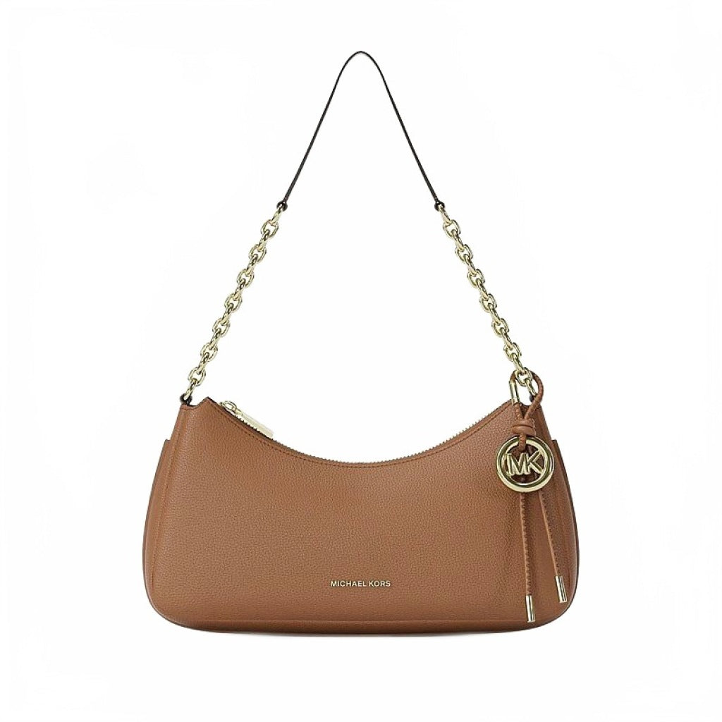 MICHAEL KORS RGYWL MD CHAIN POUCHETTE en color MARRON (4)