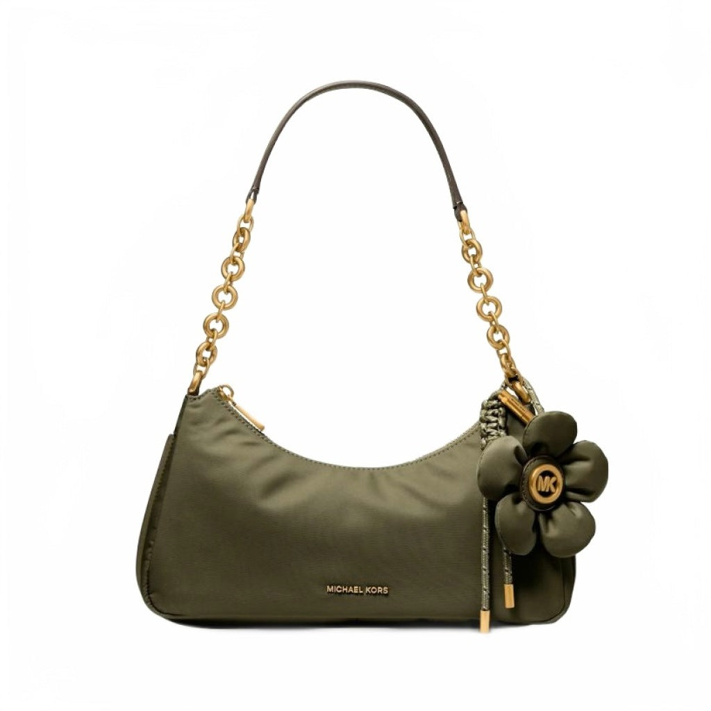 MICHAEL KORS TAYCC MD CHN PCHETTE W CHARM en color VERDE (4)