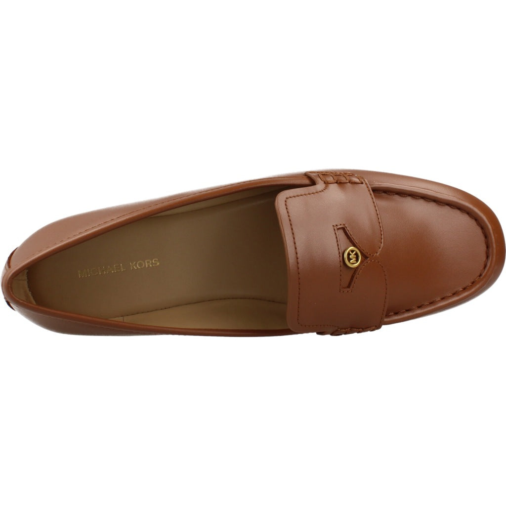 MICHAEL KORS SJNFPL JENNINGS LOAFER en color MARRON (7)