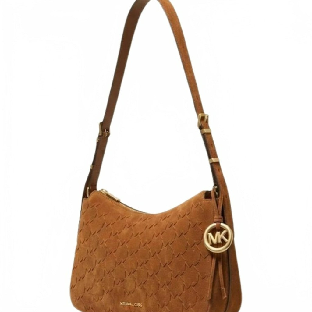 MICHAEL KORS MD TZ CONV SHLDR en color MARRON CLARO (5)