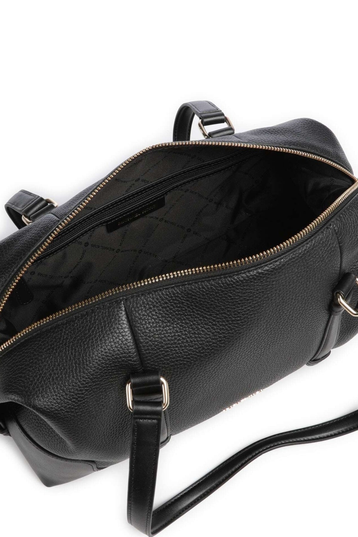 MICHAEL KORS LG SLOUCHY SHLDR en color NEGRO (5)