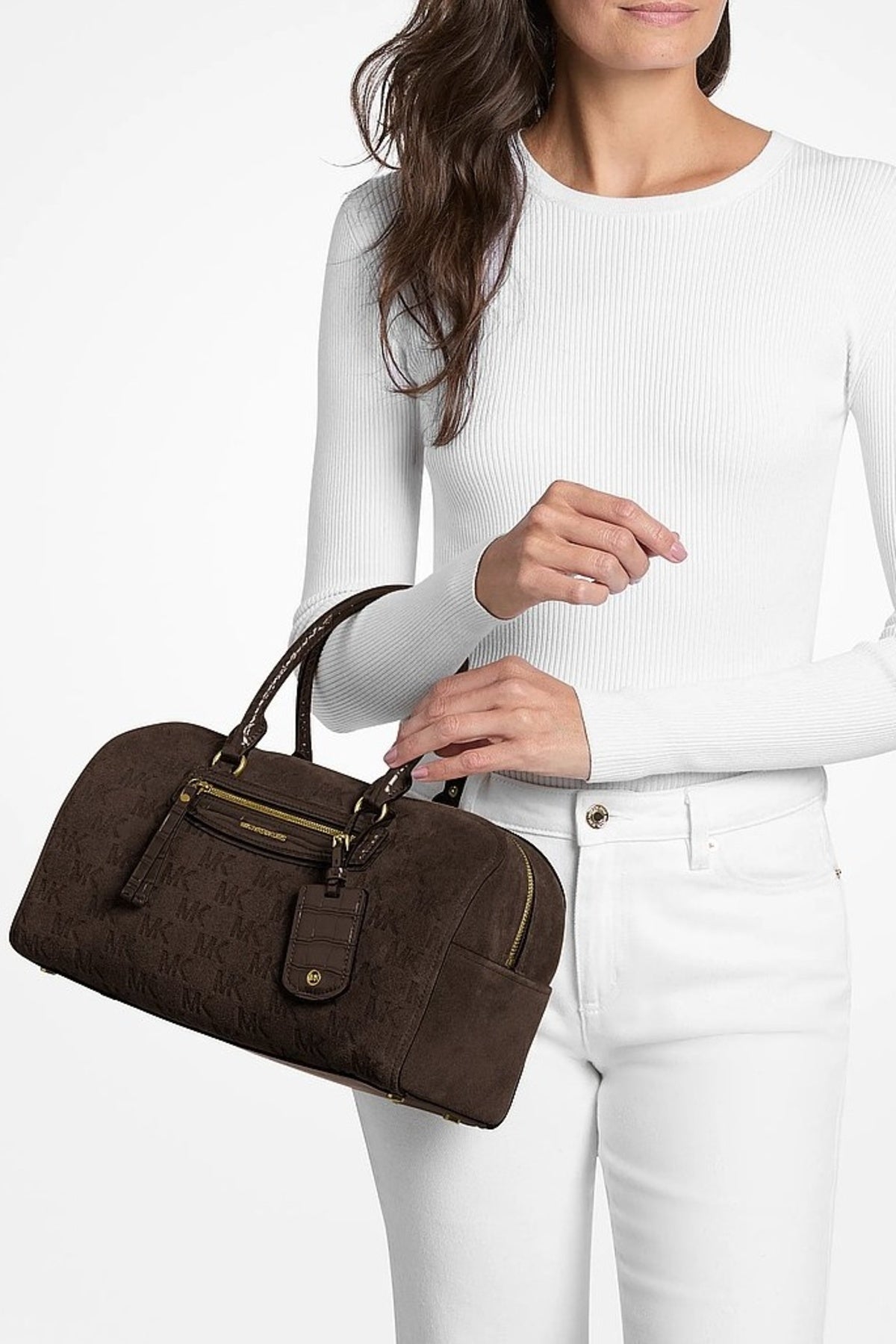 MICHAEL KORS MD DUFFLE SATCHEL en color (1)