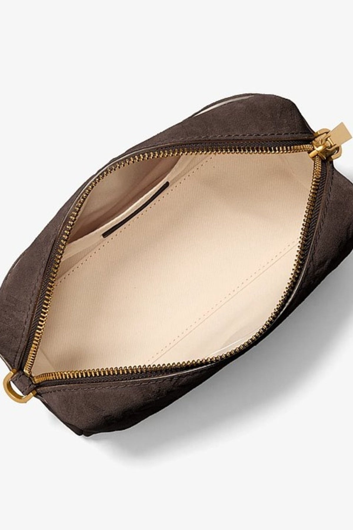 MICHAEL KORS SM SOFT XBODY W/ CHAIN en color MARRON (2)