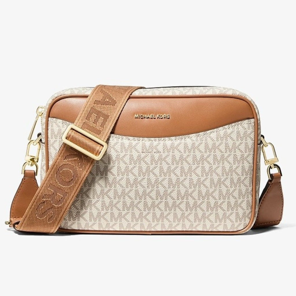 MICHAEL KORS LG EW PCKT XBODY en color BEIS (4)