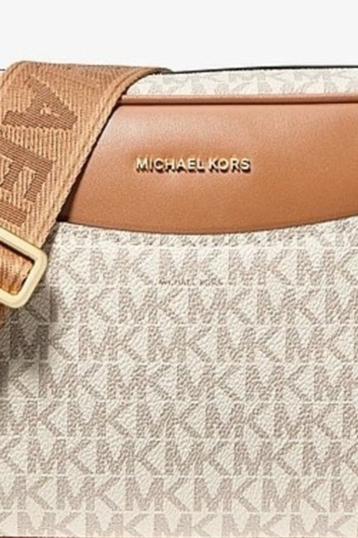 MICHAEL KORS LG EW PCKT XBODY en color BEIS (3)