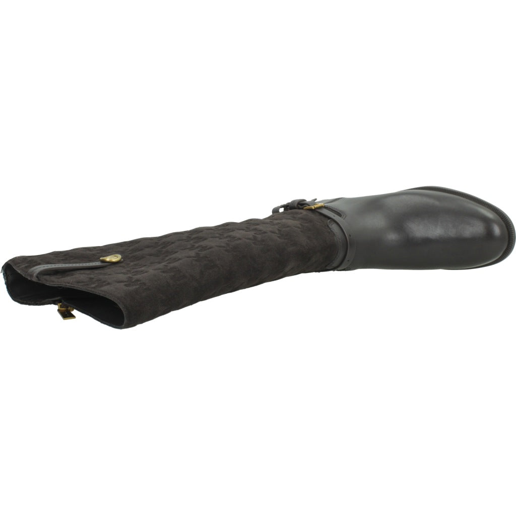 MICHAEL KORS BEVERLY FLAT BOOT en color MARRON (7)
