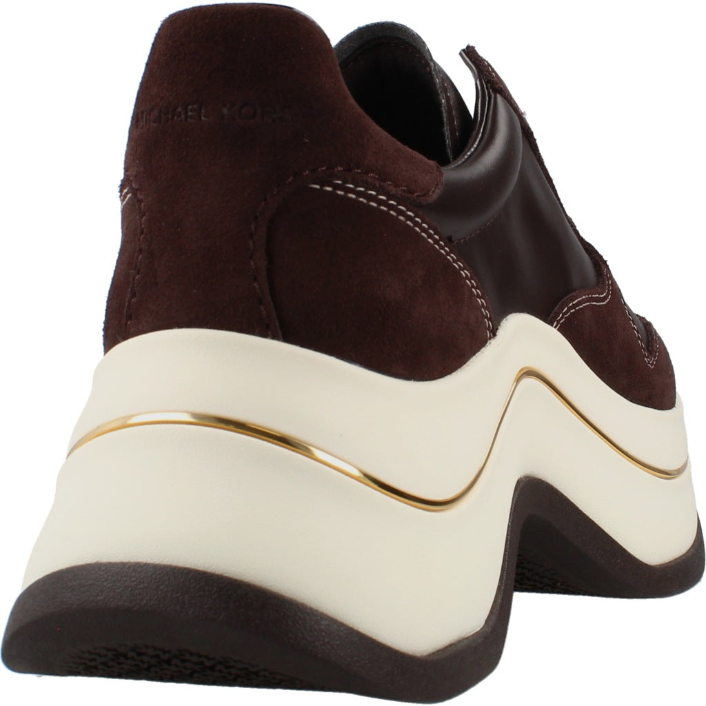 MICHAEL KORS ARLA TRAINER en color MARRON (3)