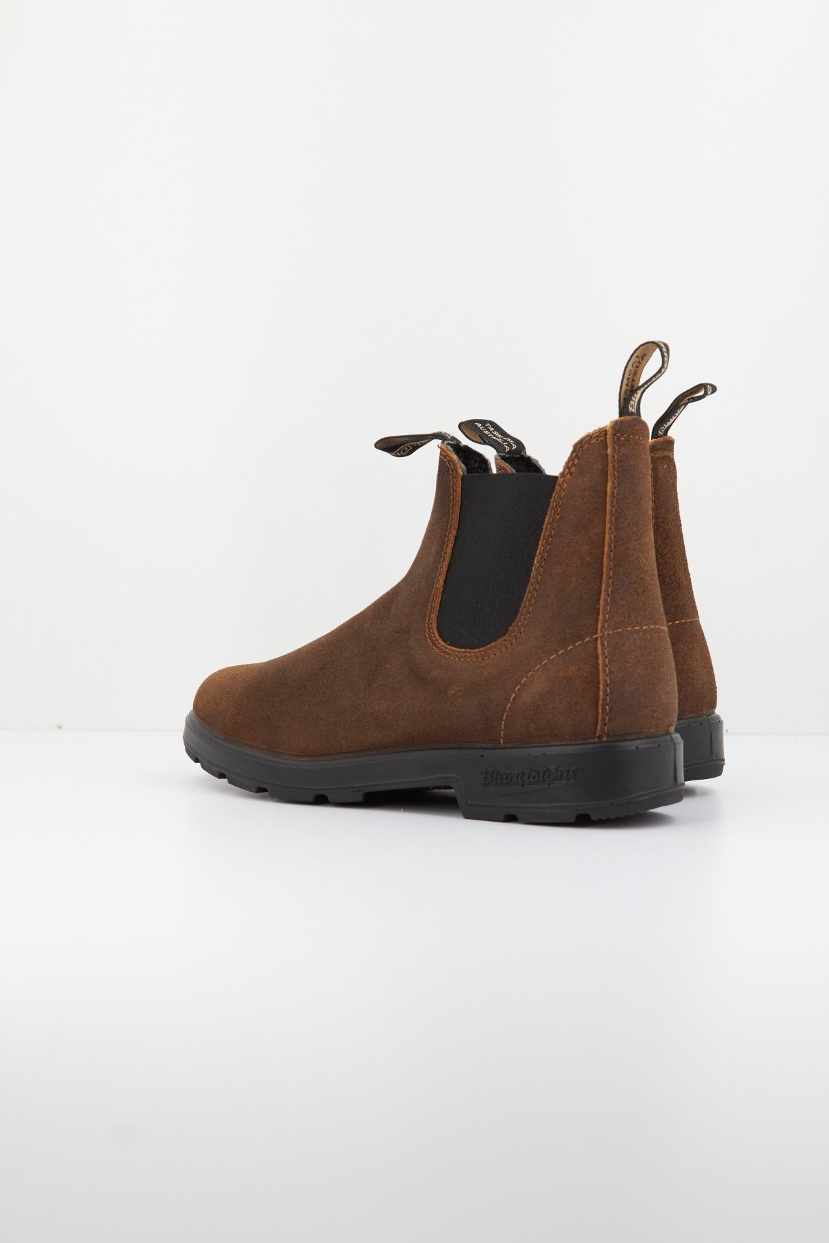 BLUNDSTONE ELASTIC SIDED SUEDE BOOT en color MARRON (3)
